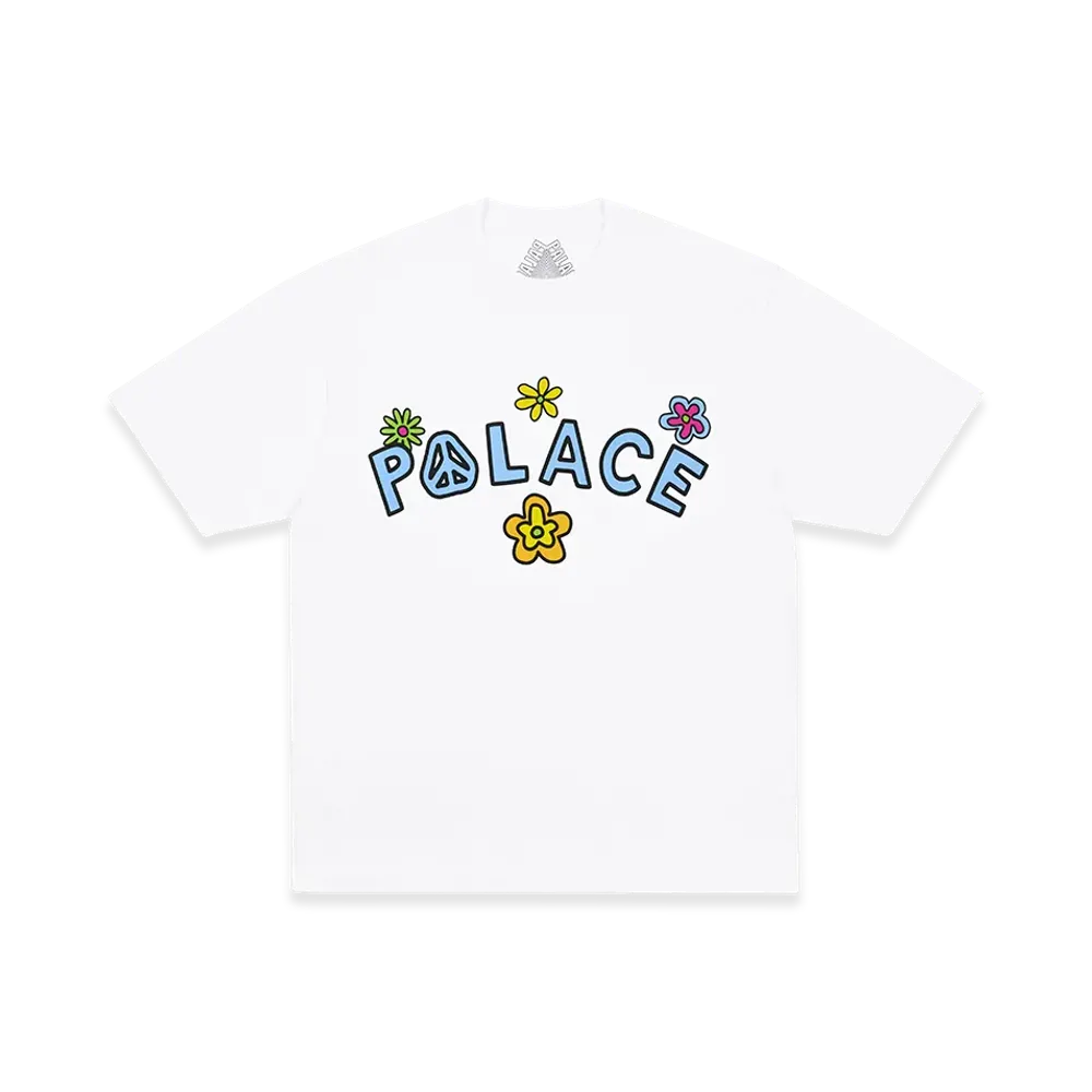 PALACE Me Myself And Tri T-Shirt "White"