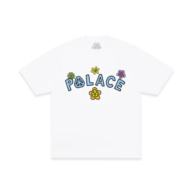 PALACE Me Myself And Tri T-Shirt "White"