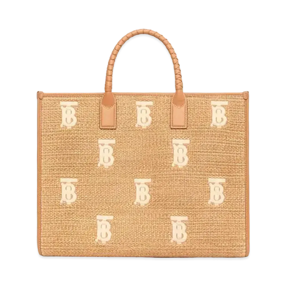 Burberry Large Freya Tote "Natural"