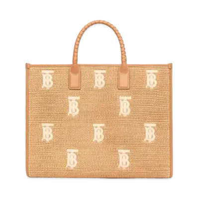 Burberry Large Freya Tote "Natural"