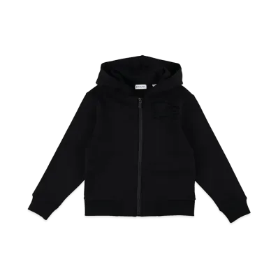 Burberry Kids Zip Hoodie "Black"