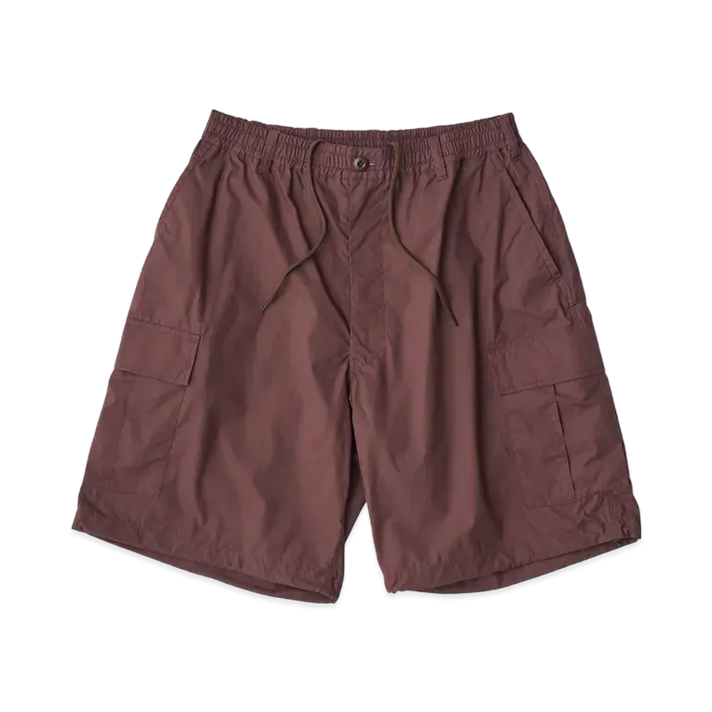 SEDAN ALL-PURPOSE Cotton Cargo Easy Shorts "Burgundy"