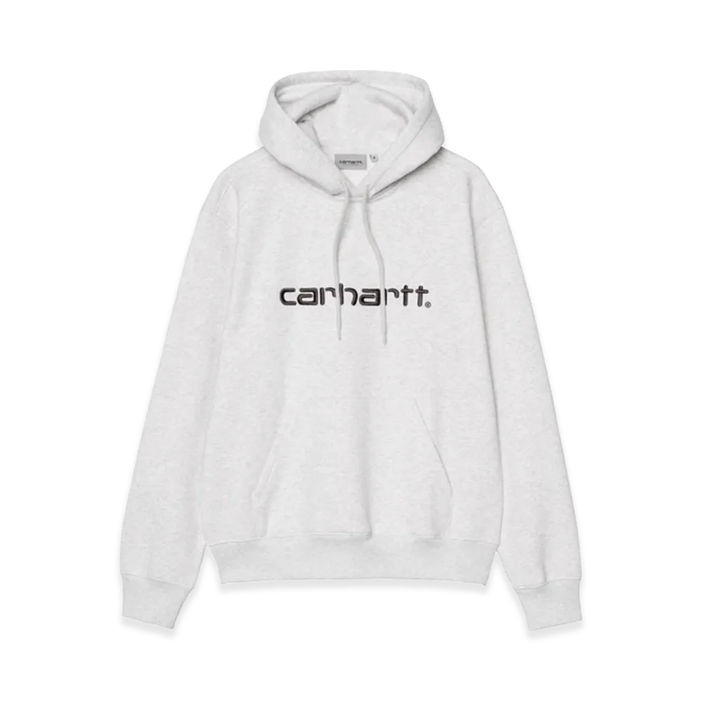 Carhartt WIP Hooded Carhartt Sweat "Ash Heather/Graphite"