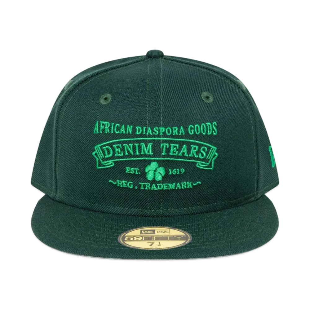 DENIM TEARS ADG New Era Hat "Green"