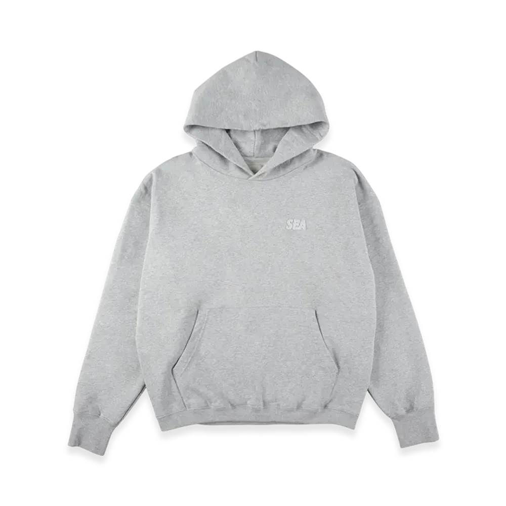 WIND AND SEA Cozy Hooded Sweatshirt "Heather Gray"