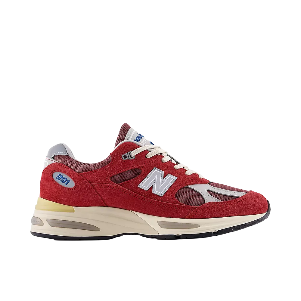 New Balance 991V2 Made in UK "Karanda Red"