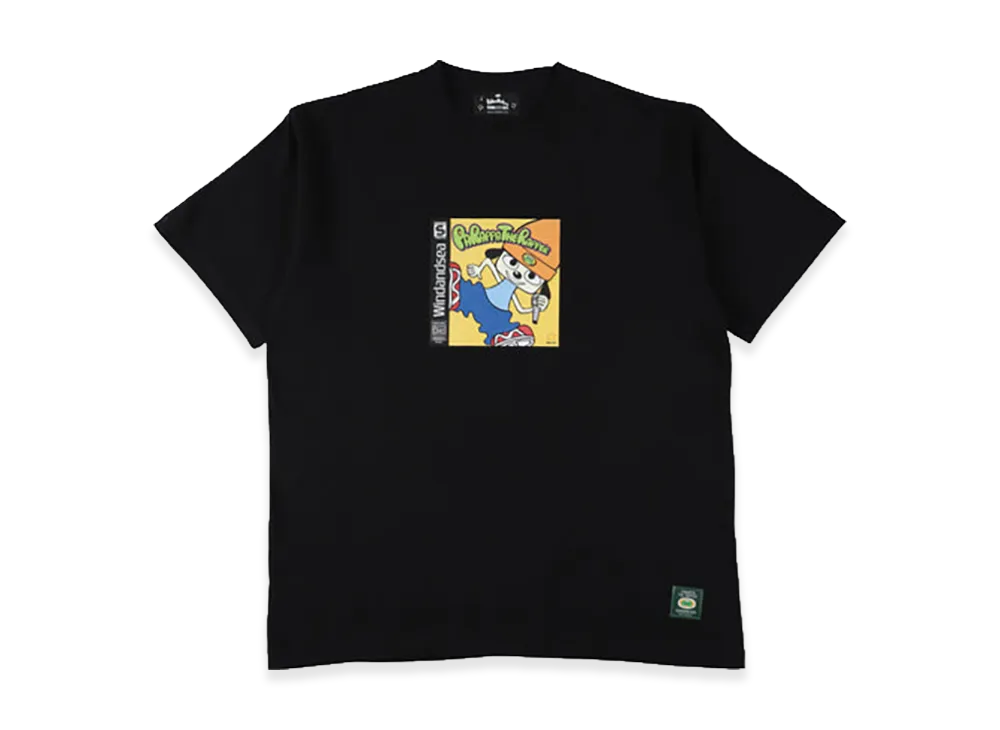 WIND AND SEA x Parappa The Rapper Parappa Cover Tee "Black"