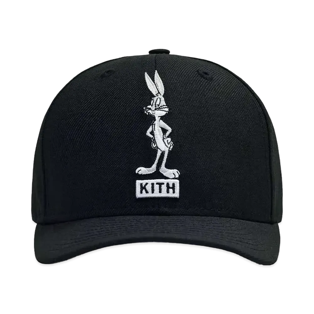 Kith x Looney Tunes x New Era Bugs 59Fifty Cap "Black"