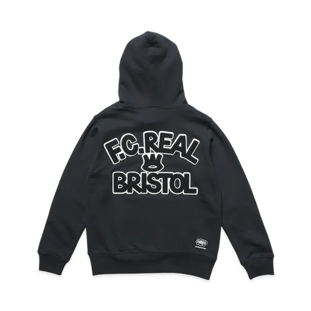 F.C.Real Bristol x Eric Haze For Kids Sweat Hoodie "Black"