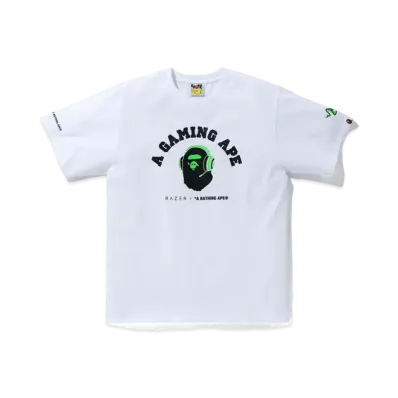 A BATHING APE / Razer A Bathing Ape Tee "White"