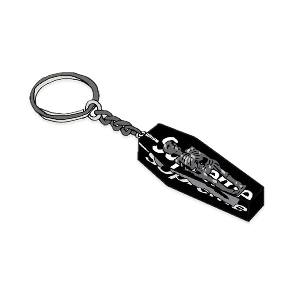 Supreme Skeleton Keychain "Black"