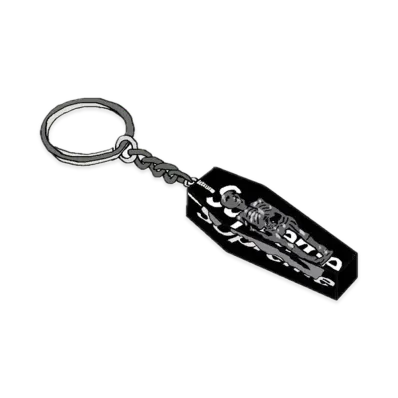 Supreme Skeleton Keychain "Black"