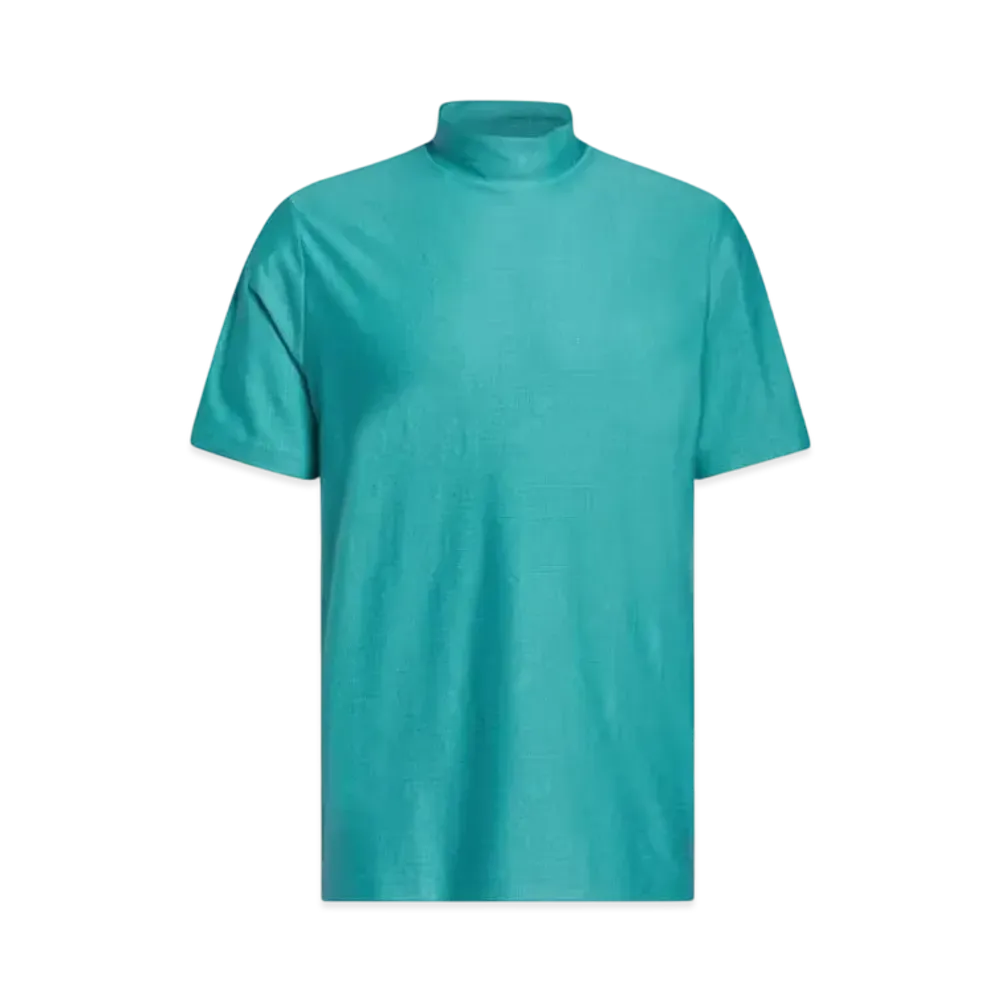 adidas Adicross Basic Mockneck Short Sleeve Shirt "Emerald Green"