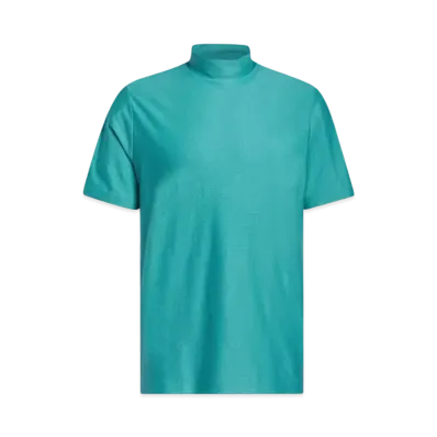 adidas Adicross Basic Mockneck Short Sleeve Shirt "Emerald Green"