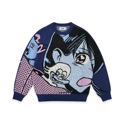 PALACE Rear View Knit "Blue"