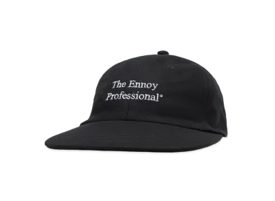 ENNOY Cotton Canvas Cap "Black"