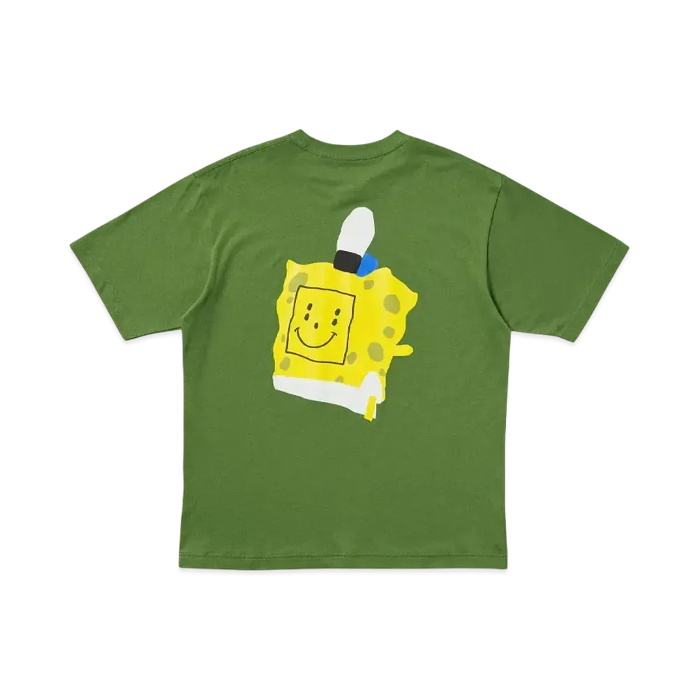 Uniqlo UT x Cactus Plant Flea Market x Sponge Bob Oversized T-shirt "Olive"