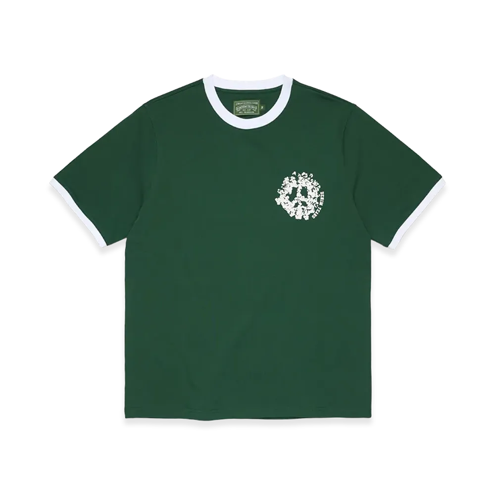 DENIM TEARS Denim U Ringer Tee "Green"