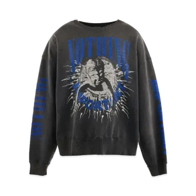 SAINT Mxxxxxx x Kosuke Kawamura KK_Crw Swt_Nothng Imp "Black"