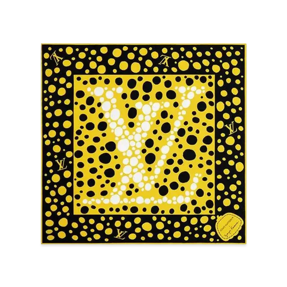 Louis Vuitton x Yayoi Kusama Infinity Dots Square 45 "Jaune/Noir"