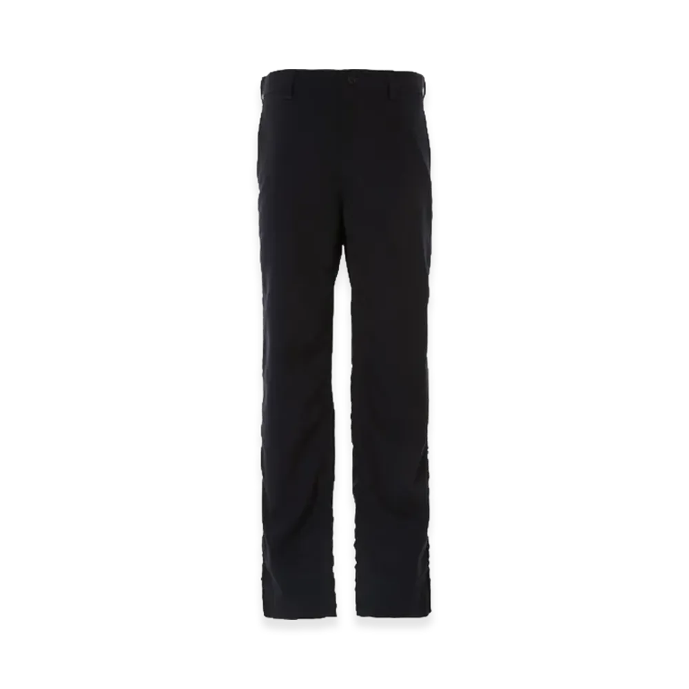 COMME des GARCONS HOMME Wool Poplin Basic Pants "Black"