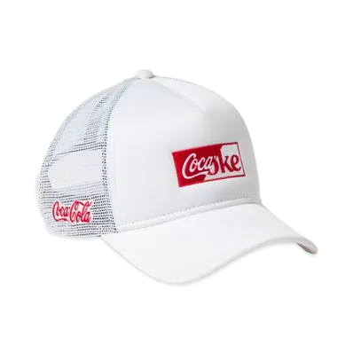 NEW ERA x Coca-Cola 9Forty A-Frame Trucker Golf "White"