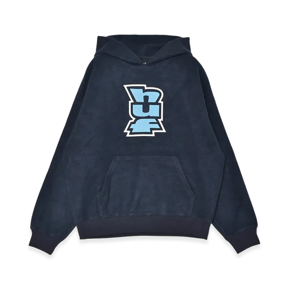 HUF Megablast Reverse Hoodie "Navy"
