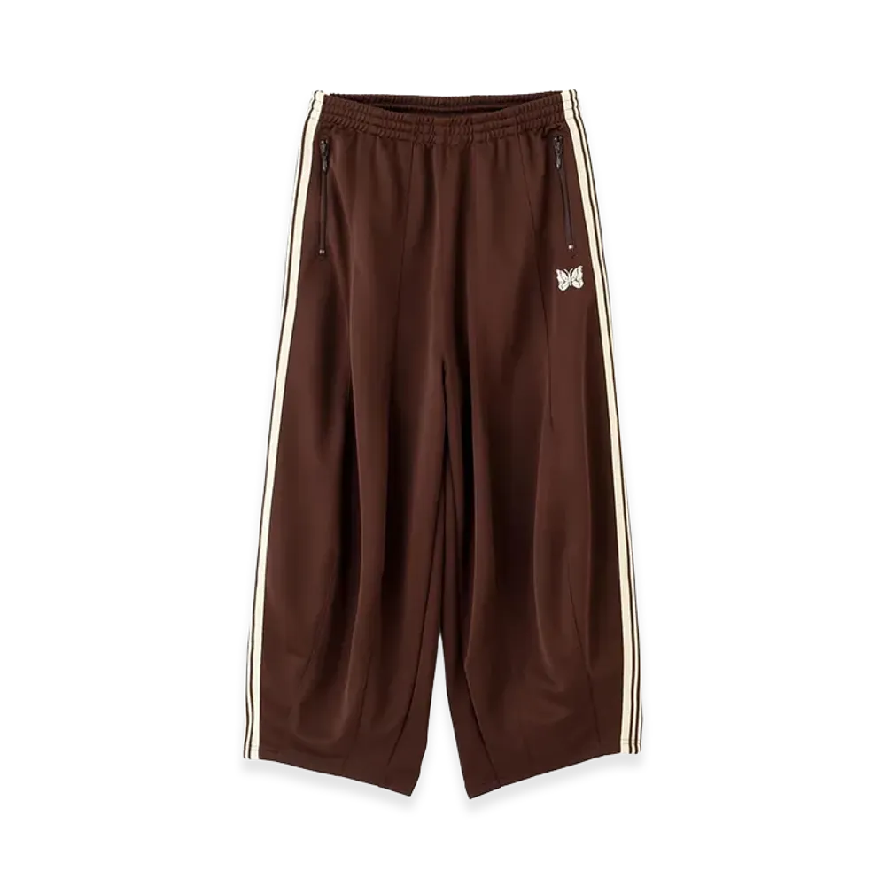 NEEDLES x LHP H.D. Track Pant - Poly Smooth "Brown"