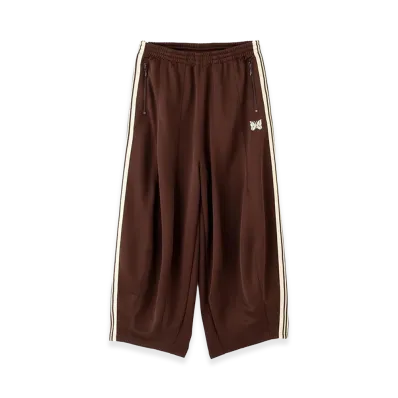NEEDLES x LHP H.D. Track Pant - Poly Smooth "Brown"