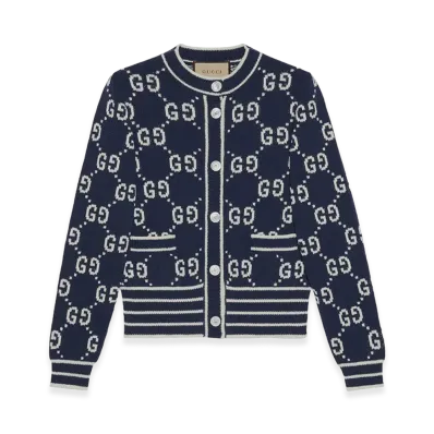 GUCCI Women's Cruise Sweaters "Blue"