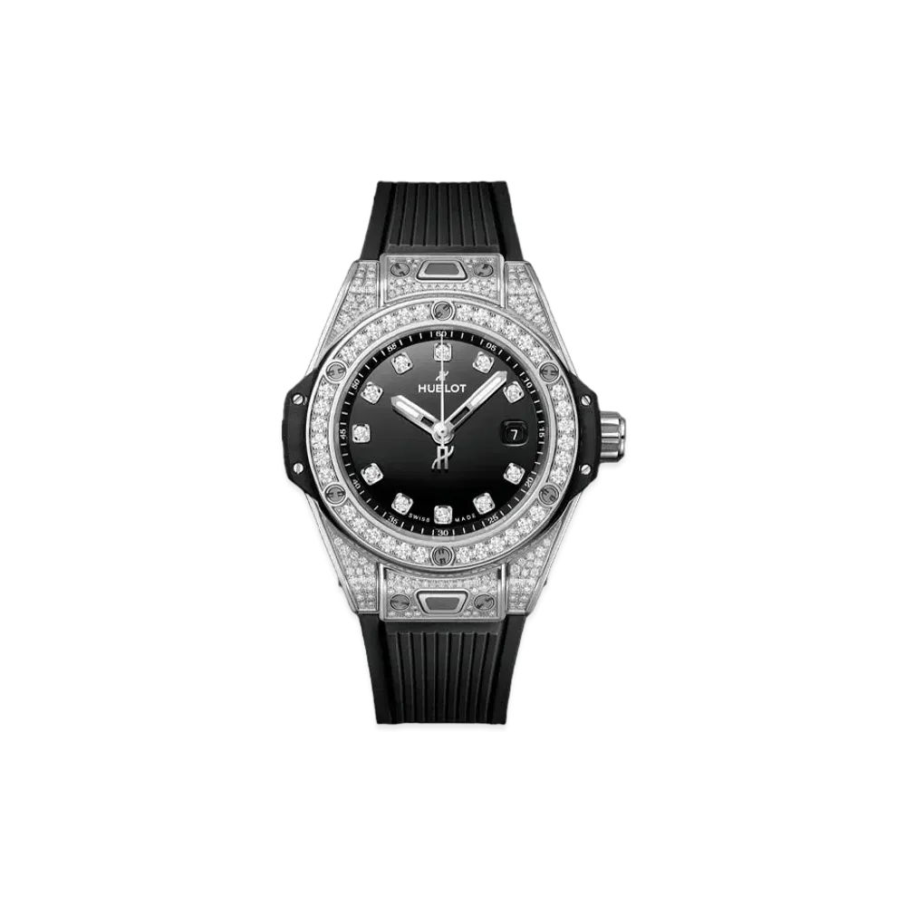 HUBLOT Big Bang One Click Steel Pave 33mm