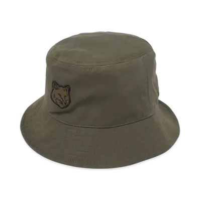 Maison Kitsune Bucket Hat "Khaki"