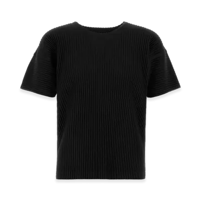 HOMME PLISSE ISSEY MIYAKE Basics T-Shirt "Black"