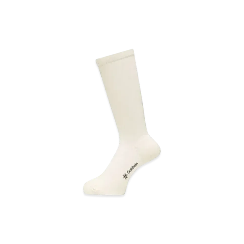 Goldwin Paper Fiber Arch Support Pile Mid Cut Socks (C3 Fit/Unisex) "Off White"