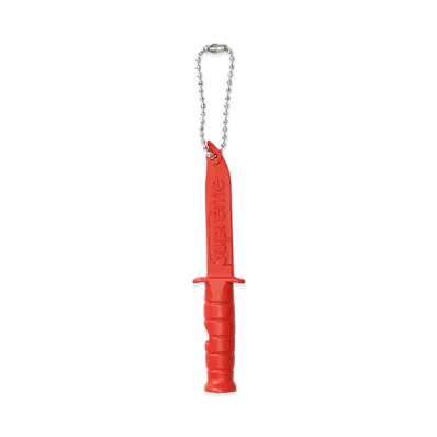Supreme x Ka-Bar Emergency Whistle Keychain "Red"