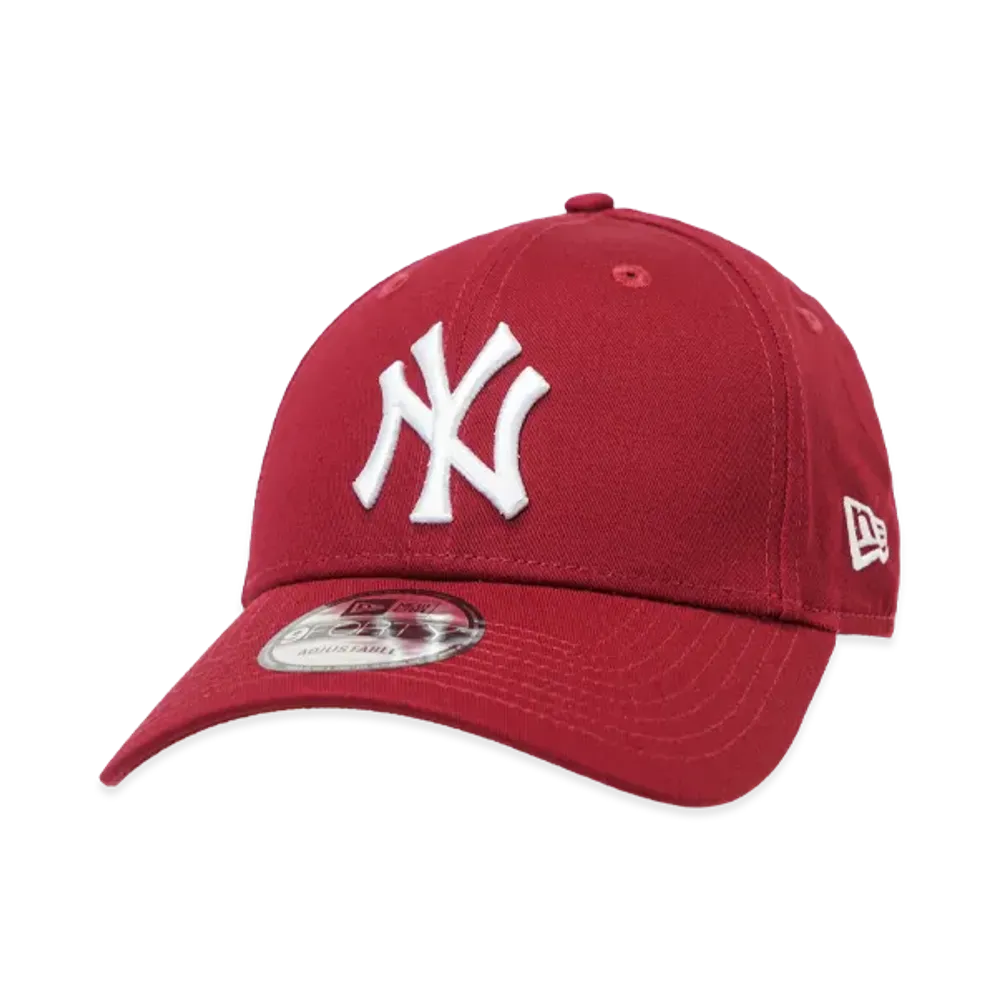 NEW ERA LA NYY 940 9FORTY League Basic Cap "NY Dark Red"