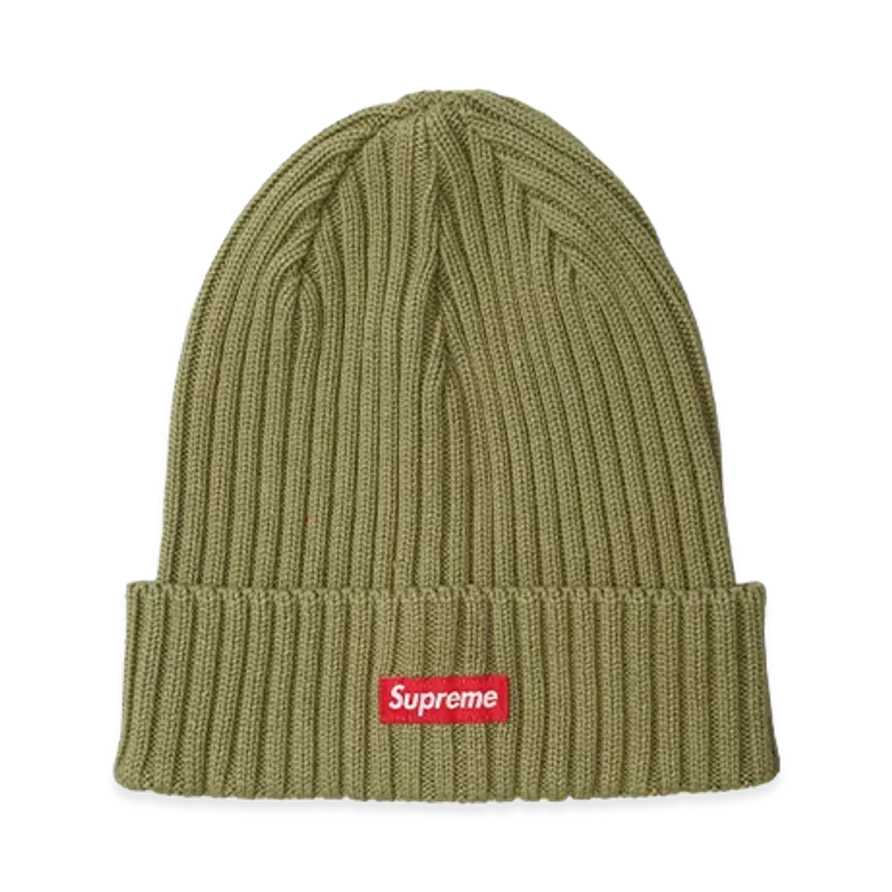 Supreme Overdyed Beanie "Olive" (25SS)