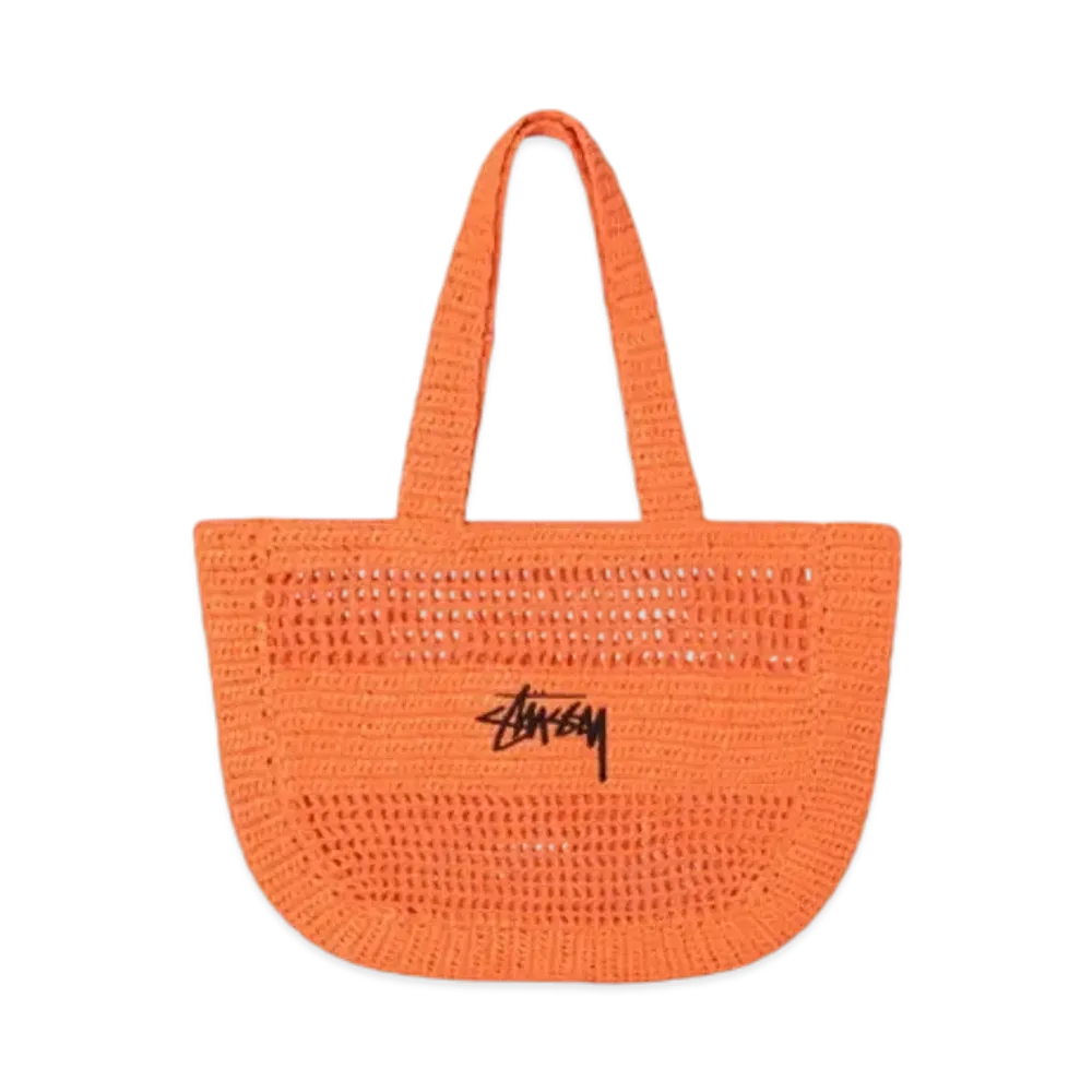 Stussy Woven Tote Bag "Orange"