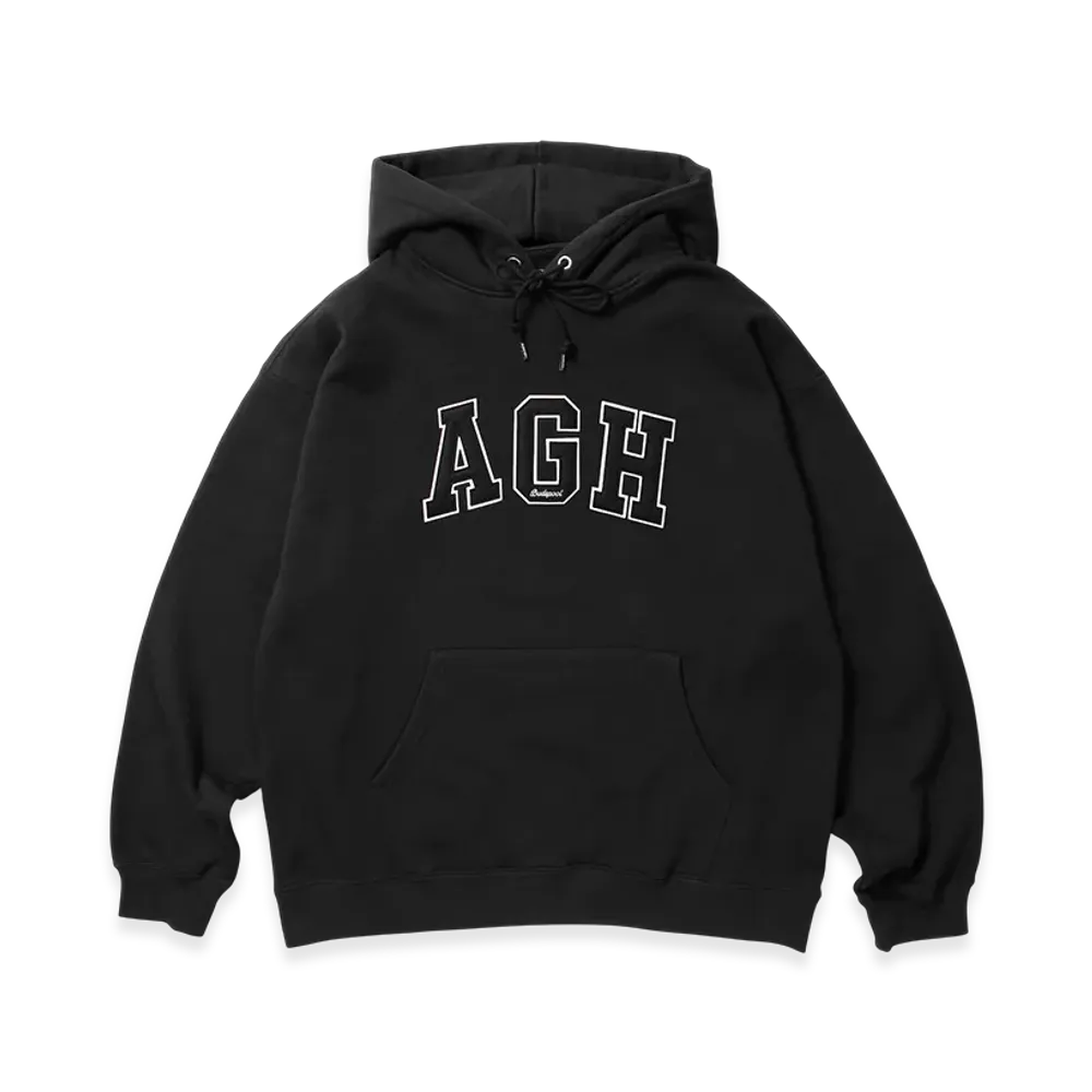 APHRODITEGANG Agh Patch Hooded Sweat Shirt "Black"