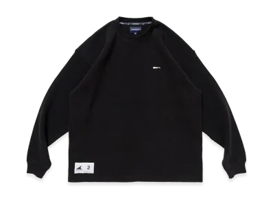 DESCENDANT Gaufre Waffle LS "Black"