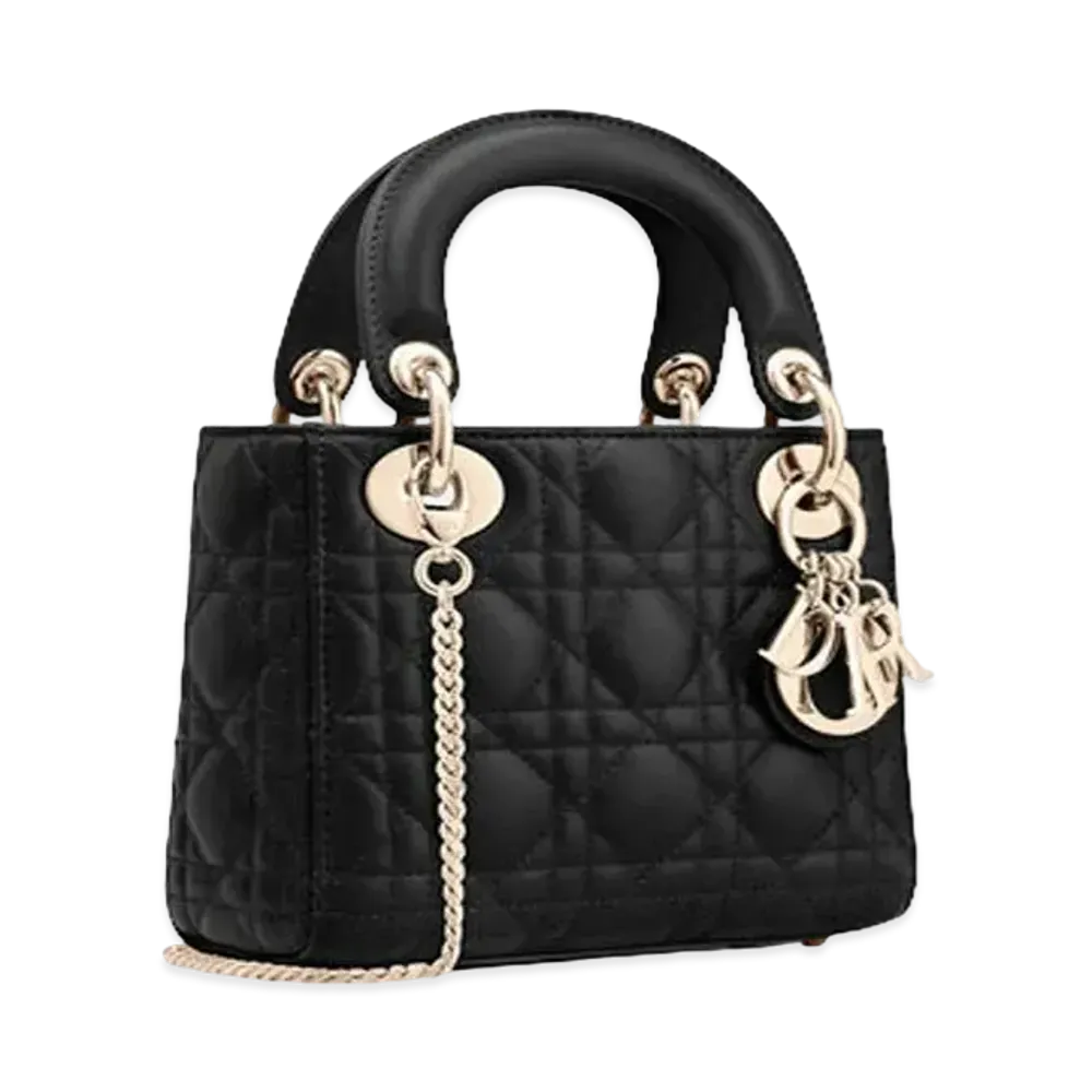 Dior Mini Lady Dior Bag "Black"