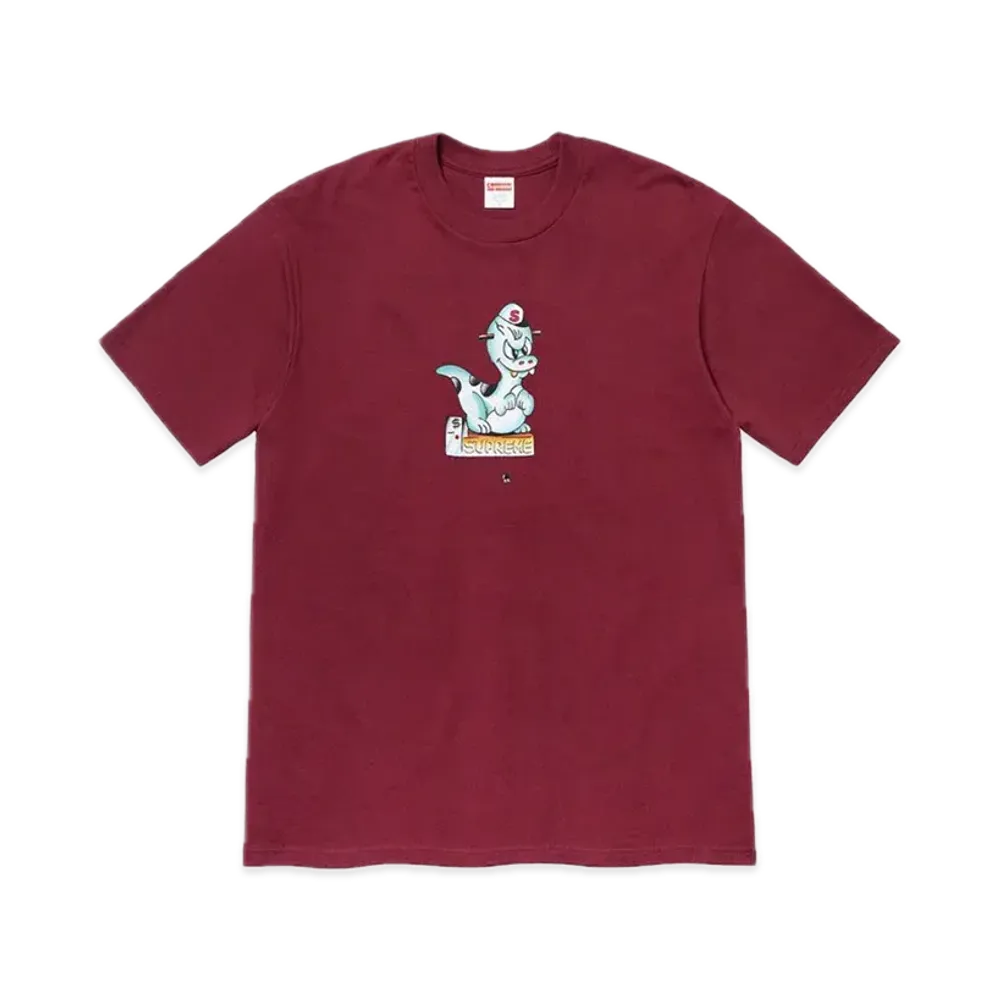 Supreme Dinosaur Tee "Burgundy"