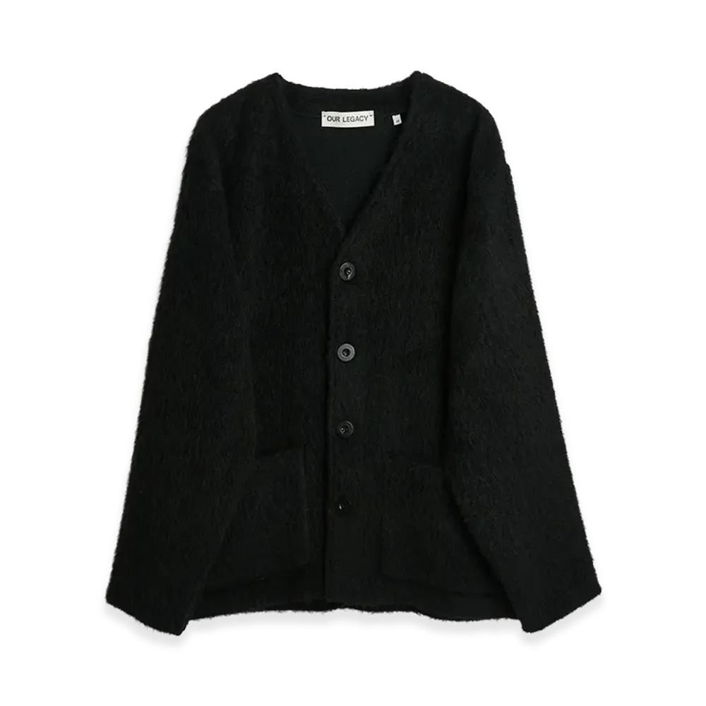 OUR LEGACY Black Athletic Rib "Black Athletic Rib"