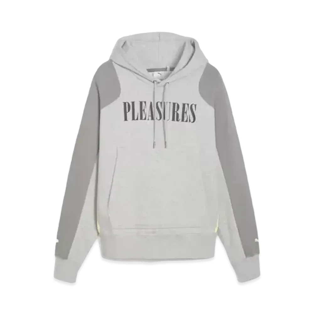 PUMA x PLEASURES Hoodie "Light Gray Heather"