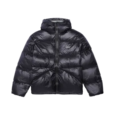 Stussy Down Parka Micro Ripstop "Phantom Black"