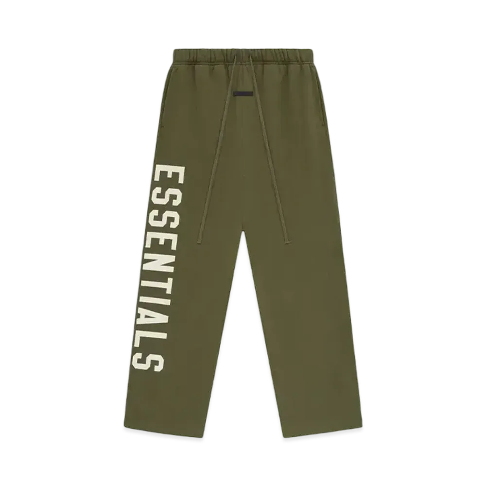 FEAR OF GOD ESSENTIALS Fleece Relaxed Sweatpant "Military"