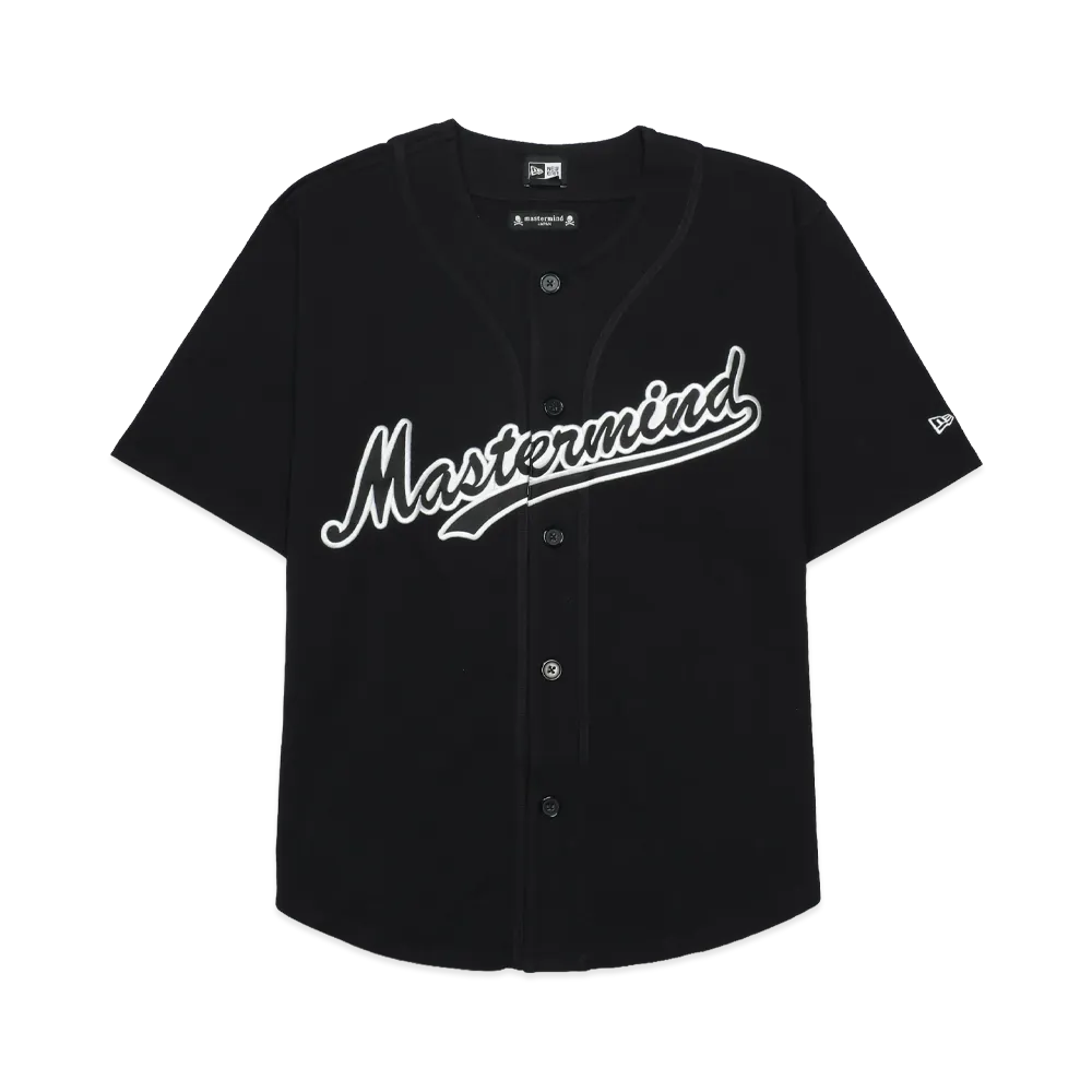 NEW ERA x mastermind JAPAN Heavyweight Cotton Baseball Shirt mastermind JAPAN SS26 "Black"