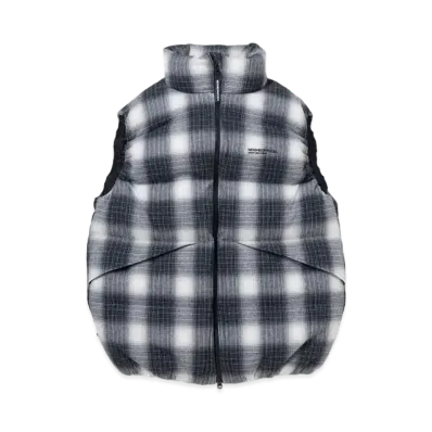 NEIGHBORHOOD x PENDLETON Down Vest . WO "Black"