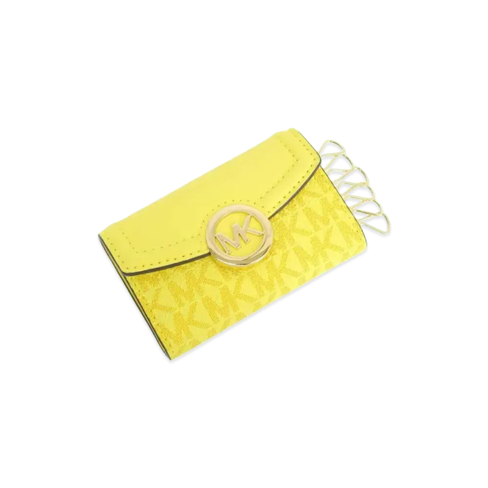 MICHAEL KORS Women's Fulton Key Case "Yellow"