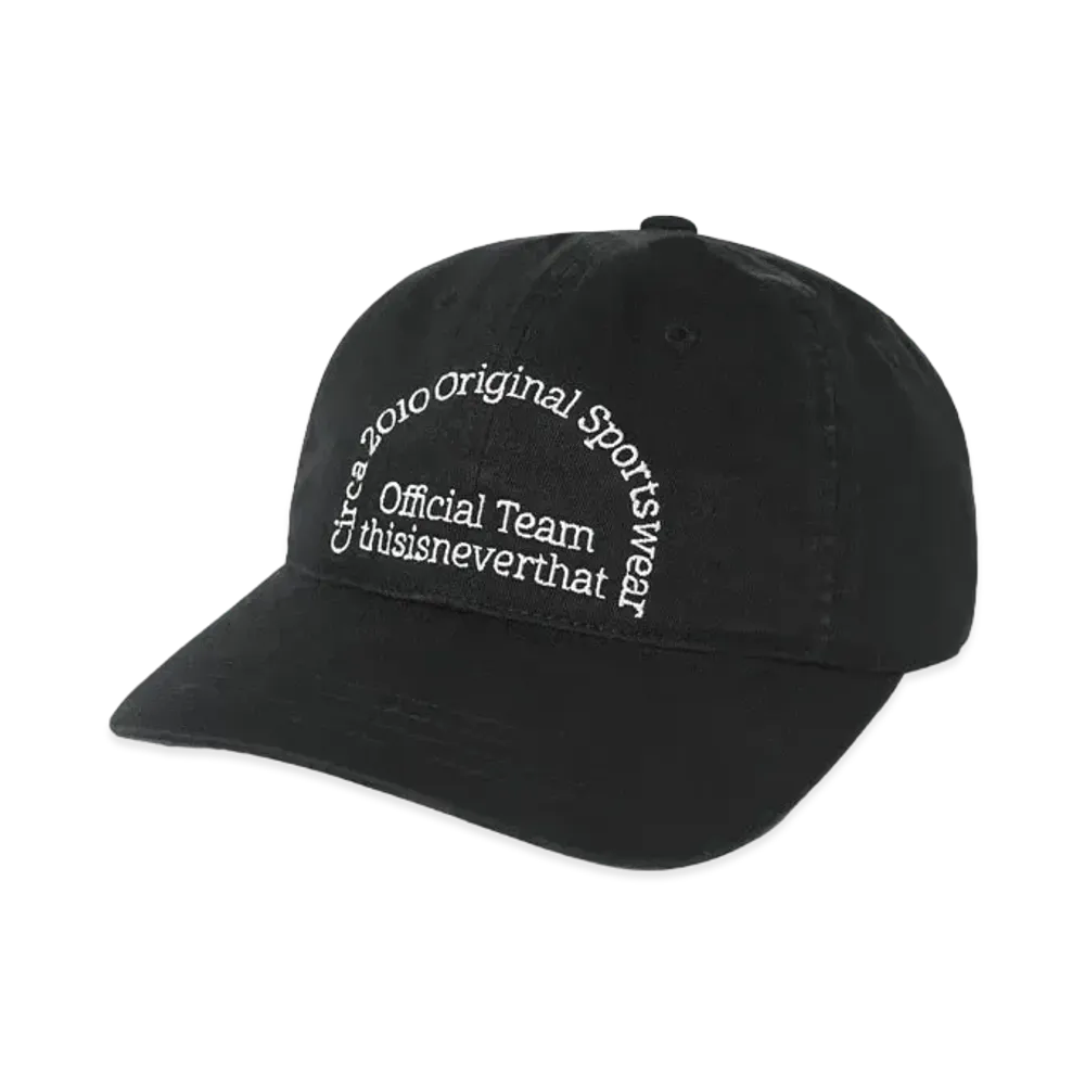 thisisneverthat TNT Team Cap "Black"